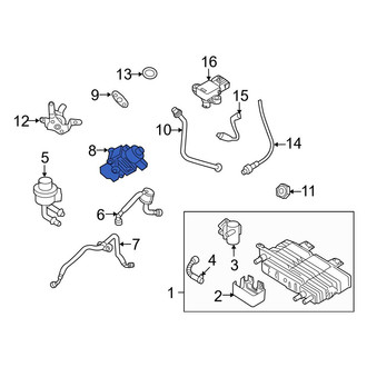 Ford OE - Exhaust Gas Recirculation (EGR) Valve