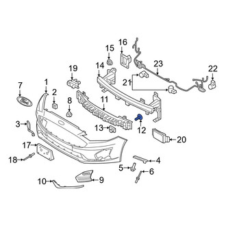 Ford OE - Door Interior Trim Panel Screw