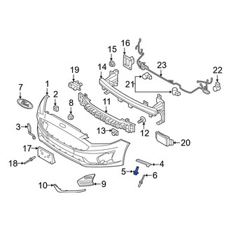 Ford OE - Bumper Cover Bolt