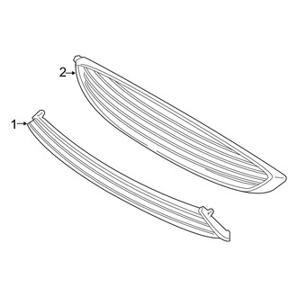 Ford OE - Front Bumper & Grille - Grille & Components