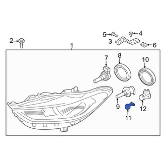 Ford OE - Front Turn Signal & Parking Light Bulb