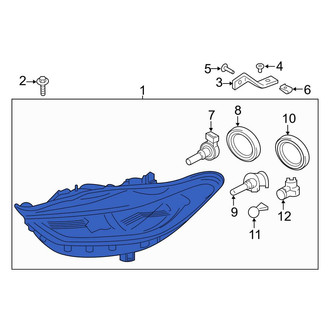 Ford OE - Front Right Headlight