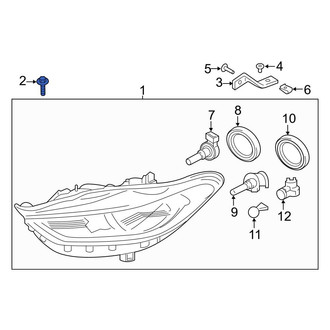 Ford OE - Headlight Mounting Bolt