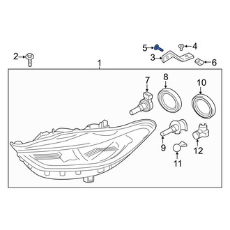 Ford OE - Headlight Mounting Bolt