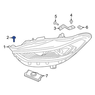 Ford OE - Headlight Mounting Bolt