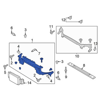 Ford OE - Front Headlight Mounting Panel