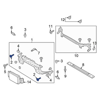 Ford OE - Bumper Cover Screw