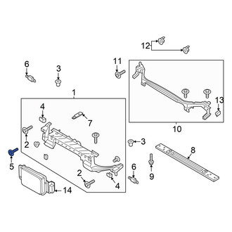 Ford OE - Bumper Cover Screw