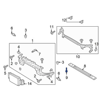 Ford OE - ABS Hydraulic Actuator Bolt