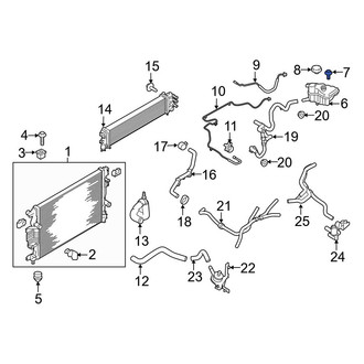 Ford OE - Brake Dust Shield Screw