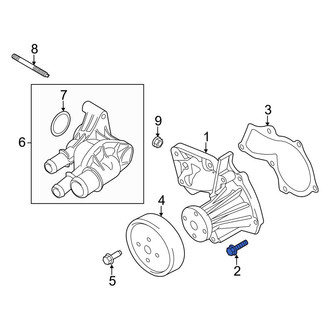 Ford OE - Engine Water Pump Bolt