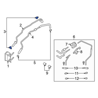 Ford OE - Radiator Hose Clamp
