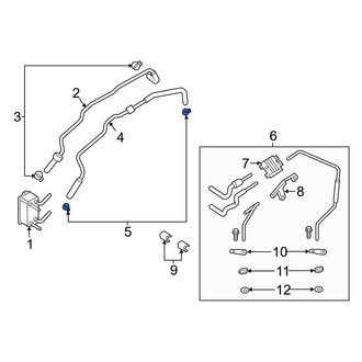 Ford OE - Radiator Hose Clamp