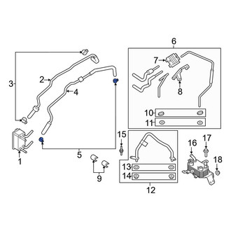 Ford OE - Radiator Hose Clamp