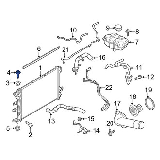 Ford OE - Upper Radiator Mount Bolt