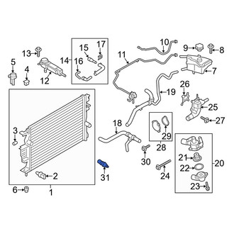 Ford OE - Engine Coolant Temperature Sensor