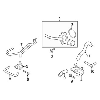 Ford OE - Cooling - Water Pump