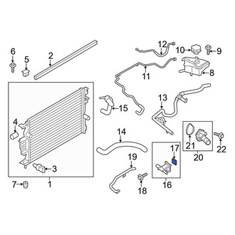 Ford OE - Engine Coolant Outlet Gasket