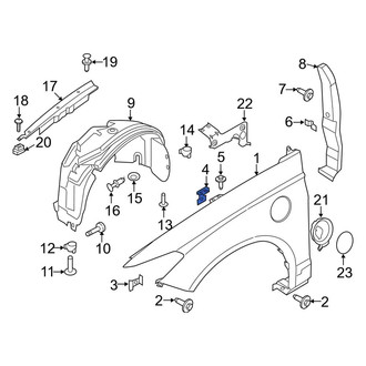 Ford OE - Front Left Fender Bracket