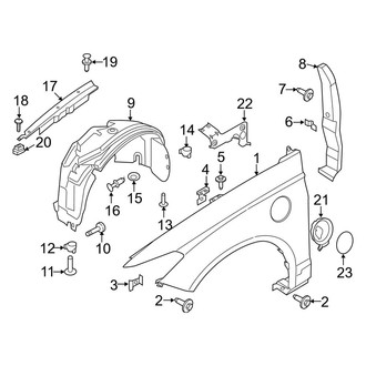 Ford OE - Fender & Components