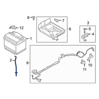 Ford OE - Battery Vent Tube