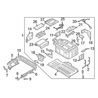Ford OE - Electrical - Battery (Energi, High Voltage)