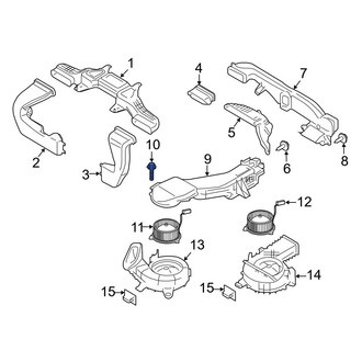 Ford OE - Engine Air Intake Hose Screw