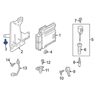 Ford OE - Engine Control Module (ECM) Bolt