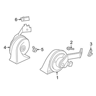Ford OE - Electrical - Horn