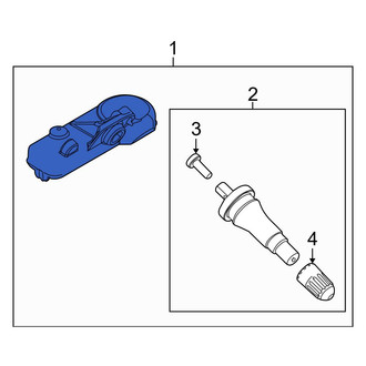 Ford OE - Tire Pressure Monitoring System (TPMS) Sensor