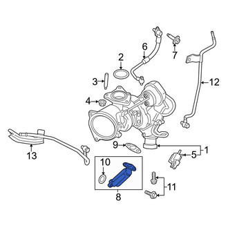 Ford OE - Turbocharger Oil Line