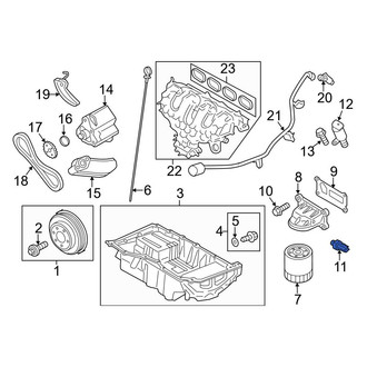 Ford OE - Engine Oil Pressure Switch
