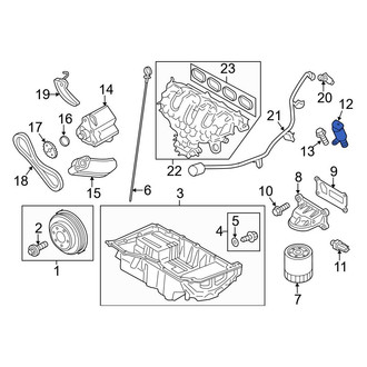 Ford OE - Engine Variable Displacement Oil Control Solenoid