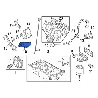 Ford OE - Engine Oil Pump Pickup Tube