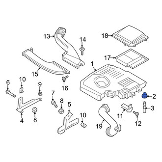 Ford OE - Engine Cover Insulator