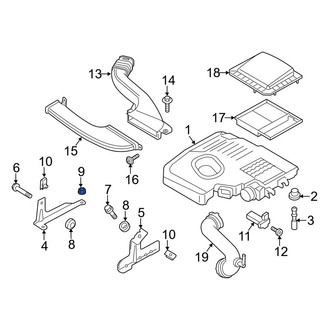 Ford OE - Automatic Transmission Mount Nut