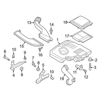 Ford OE - Engine / Transaxle - Air Intake