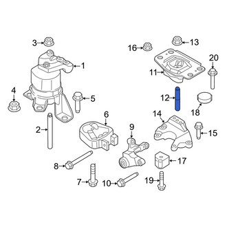 Ford OE - Manual Transmission Mount Stud