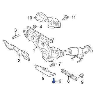 Ford OE - Exhaust Manifold Bolt
