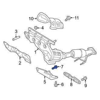 Ford OE - Hood Latch Striker Plate Bolt