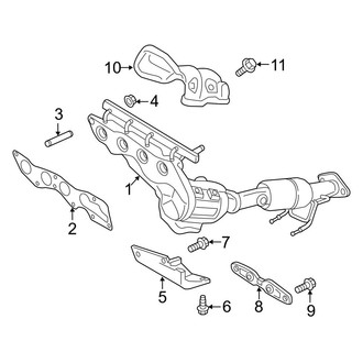 Ford OE - Exhaust System - Manifold