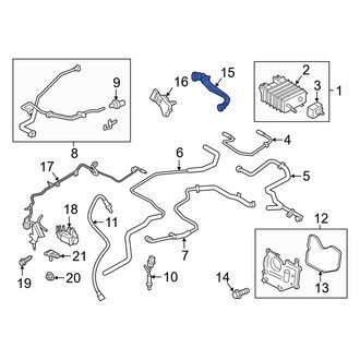Ford OE - Evaporative Emissions System Lines