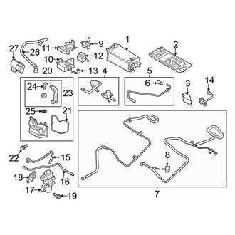Ford OE - PCV Valve Seal
