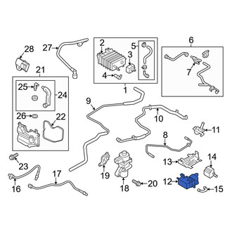 Ford OE - Vapor Canister Purge Solenoid