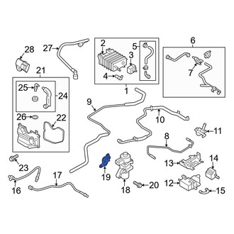 Ford OE - Exhaust Gas Recirculation (EGR) Valve Gasket