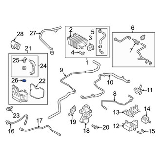 Ford OE - PCV Valve Seal