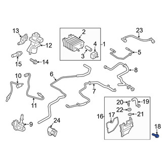 Ford OE - Engine Water Pump Outlet Pipe Bolt