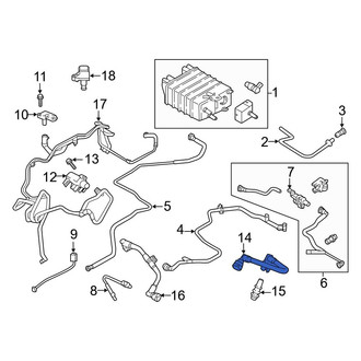 Ford OE - PCV Valve Hose