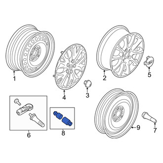 Ford OE - Wheel Lock Set
