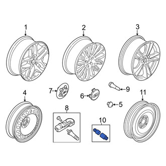 Ford OE - Wheel Lock Set